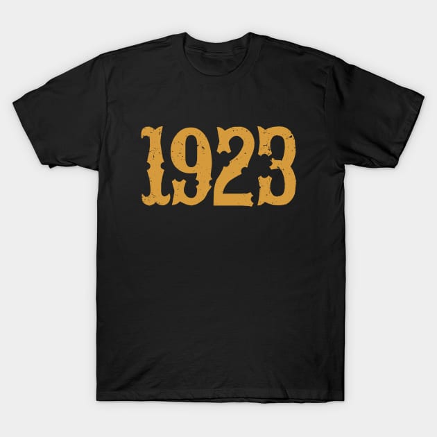 1923 T-Shirt by Etopix